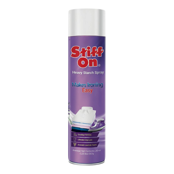 Stiff On Heavy Starch Cloth Ironing Spray With Aromatic Lavender Scent 567g