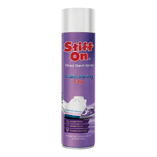 Stiff On Heavy Starch Cloth Ironing Spray With Aromatic Lavender Scent 567g