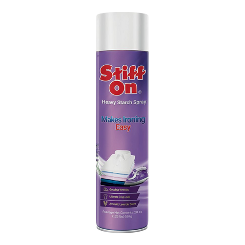 Stiff On Heavy Starch Cloth Ironing Spray With Aromatic Lavender Scent 567g