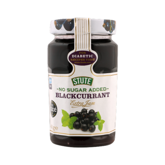 Stute No Sugar Added Blackcurrant Jam 430g