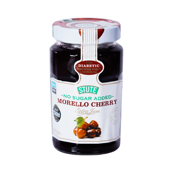Stute No Sugar Added Morello Cherry Jam 430g