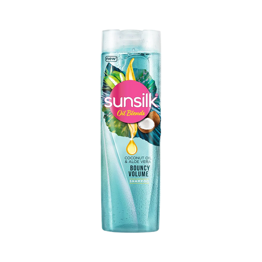 Sunsilk Bouncy Volume Shampoo 380ml - Coconut Oil & Aloe Vera