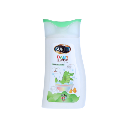 Surfin Baby Shampoo With Crocro Vitamins E B A 150ml