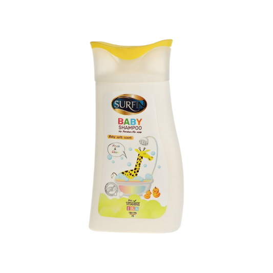 Surfin Baby Shampoo With Giraffe Vitamins E B A 150ml