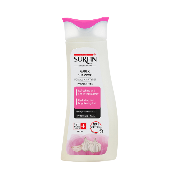 Surfin Shampoo With Garlic Extract 250ml Irani