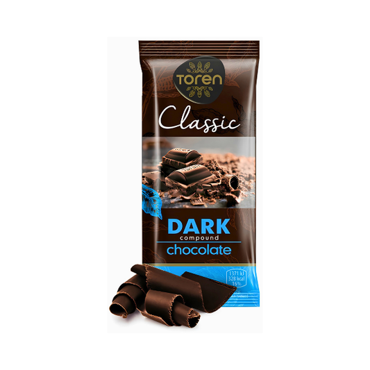 TOREN CLASSIC DARK COMPOUND CHOCOLATE 45G