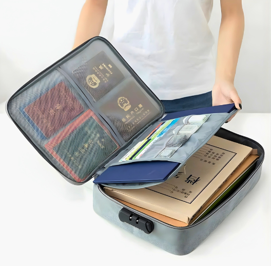 TRAVEL DOCUMENTS BAG