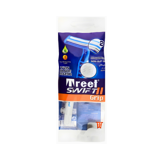 TREET SWIFT 2 GRIP TWIN BLADE RAZOR