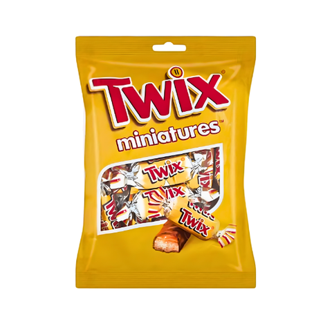 TWIX MINIATURES CHOCOLATE POUCH 150GM
