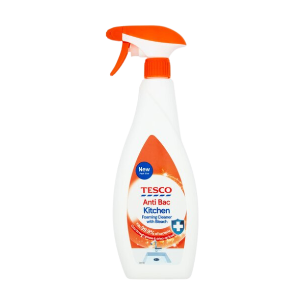 Tesco Antibacterial Kitchen Cleaner With Bleach 500ml