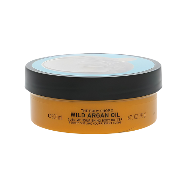 The Body Shop Wild Argan Oil Nourishing Body Butter Cream 200ml