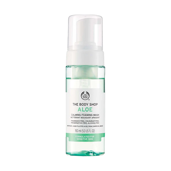 The Body Shop Aloe Calming Foaming Wash 150ml