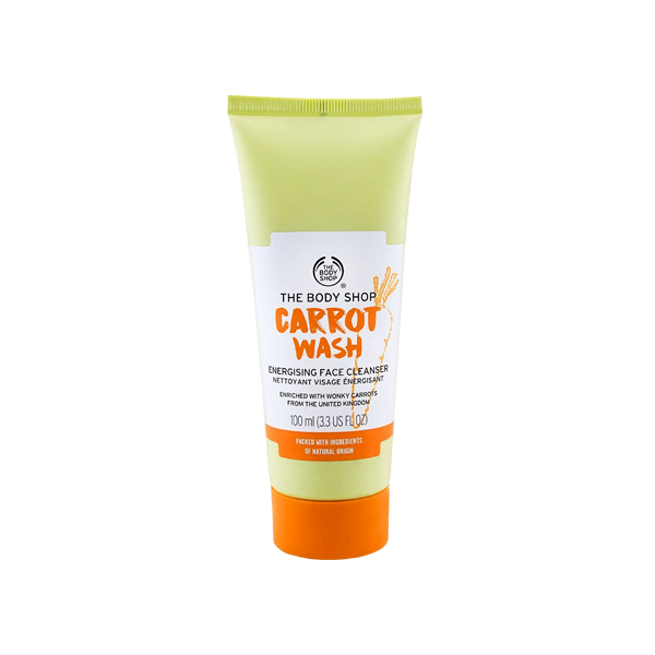 The Body Shop Carrot Wash Energizing Face Cleanser 100ml