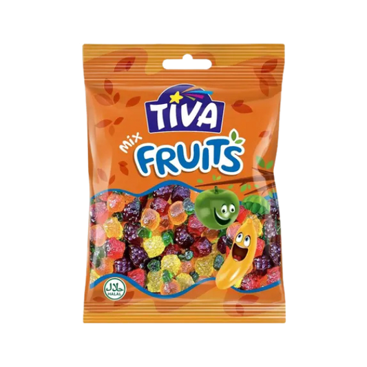 Tiva Mix Fruit Jelly 80g