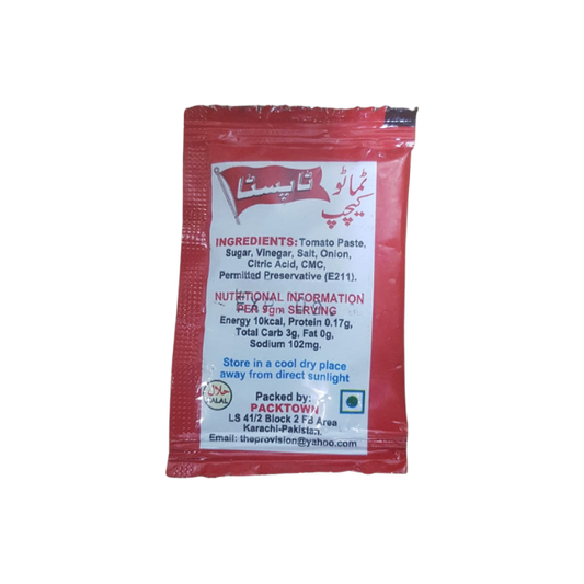 Topista Tomato Ketchup Sachet 10Gm