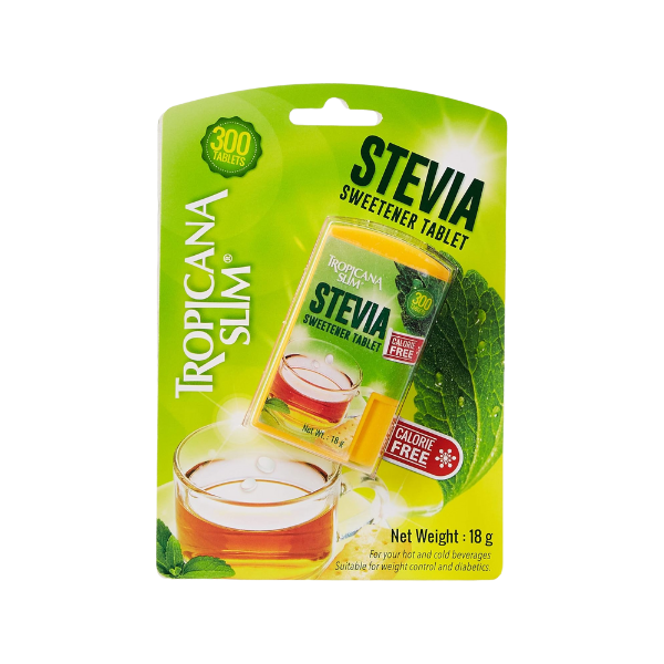 Tropicana Slim Stevia Sweetener Tablets 300Pcs 18g