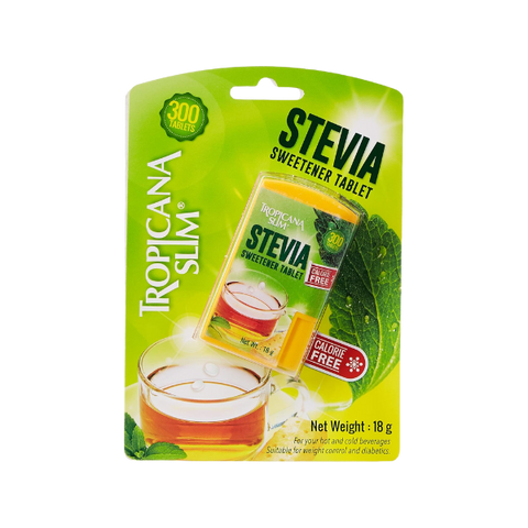 Tropicana Slim Stevia Sweetener Tablets 300Pcs 18g
