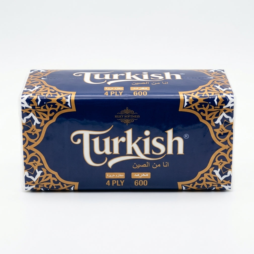 Turkish Facial Tissue 4 Ply 460 Sheets
