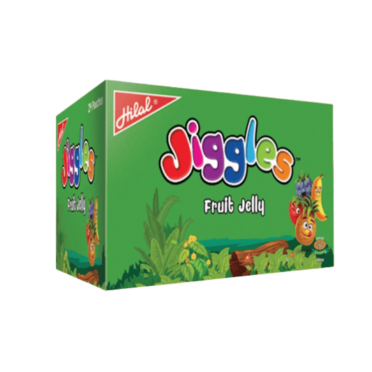 Hilal Jiggles Fruit Jelly – Pack of 24 (1x24)
