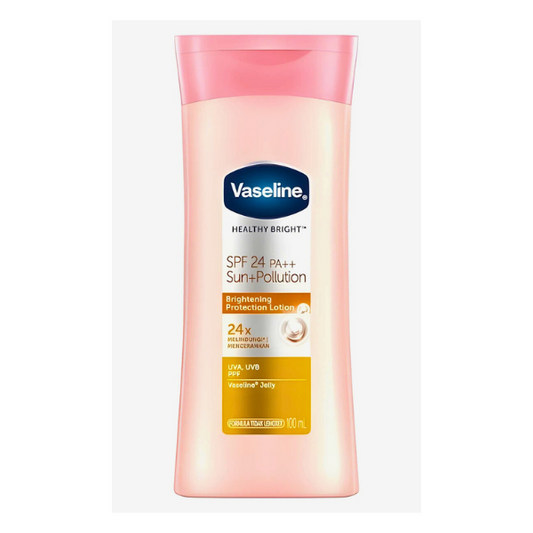 VASELINE HEALTHY BRIGHT SUN+POLLUTION PROTECTION LOTION 200ML