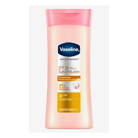 VASELINE HEALTHY BRIGHT SUN+POLLUTION PROTECTION LOTION 200ML