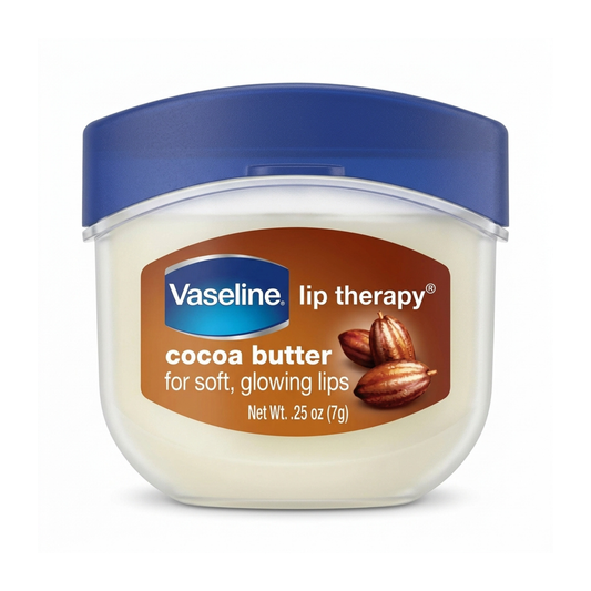 Vaseline Cocoa Butter Lip Balm 7g for Soft Lips