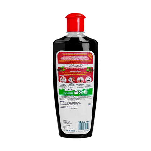 Vatika Naturals Castor Enriched Hair Oil For Thicker Hair 200ml