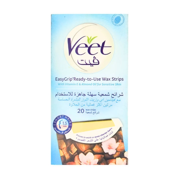 Veet Body Wax Strips For Sensitive Skin 20pcs