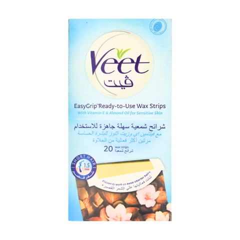 Veet Body Wax Strips For Sensitive Skin 20pcs