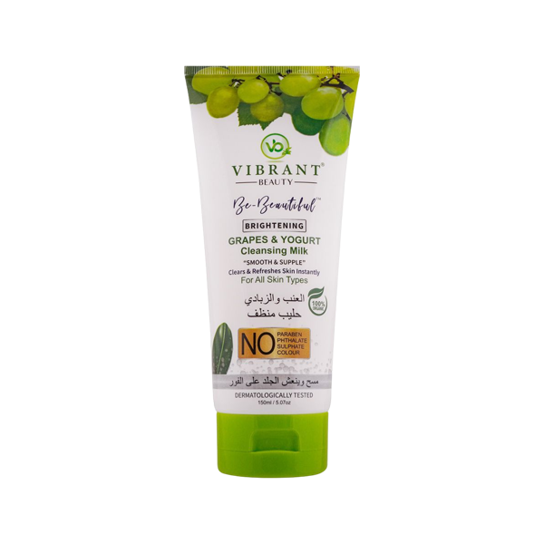 Vibrant Beauty Cleansing Milk Brightening Grapes And Yogurt 150ml