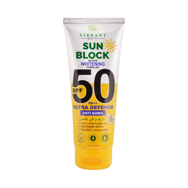 Vibrant Beauty Sun Block Anti Aging Spf50 150ml