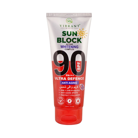 Vibrant Beauty Sun Block Anti Aging Spf90 150ml