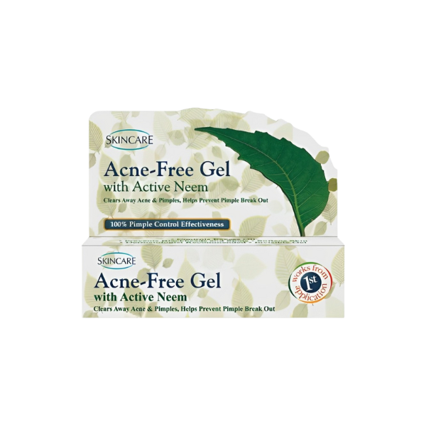 Skin Care Acne Free Gel White Active Neem 24gm