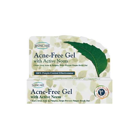 Skin Care Acne Free Gel White Active Neem 24gm