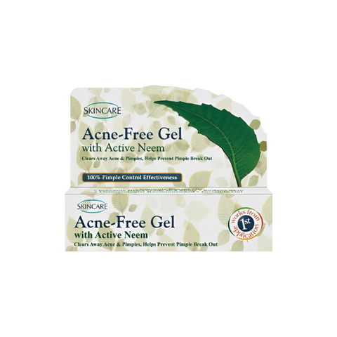 Skin Care Acne Free Gel White Active Neem 24gm