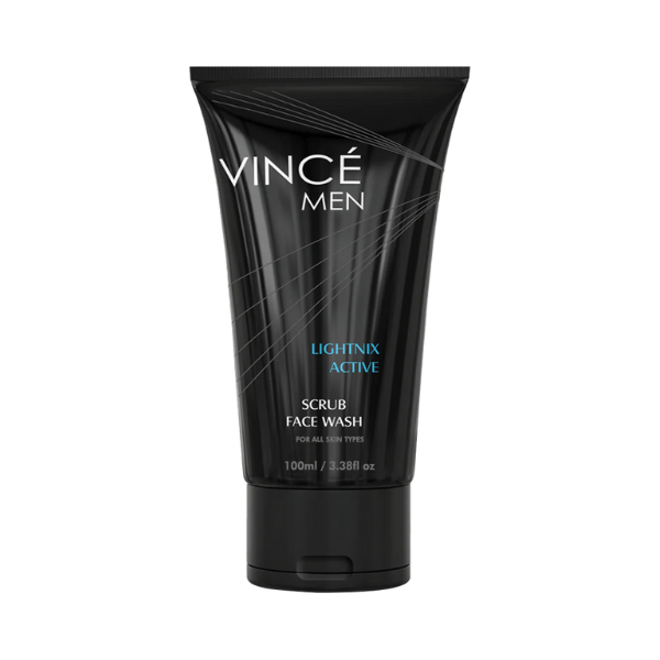 Vince Men Lightnix Active Scrub Face Wash 100ml