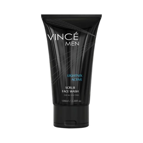 Vince Men Lightnix Active Scrub Face Wash 100ml