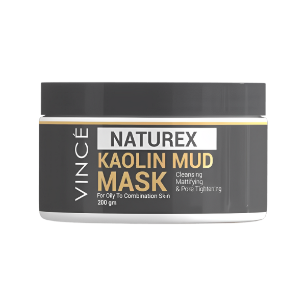 Vince Naturex Kaolin Mud Mask For Oily Skin 200g