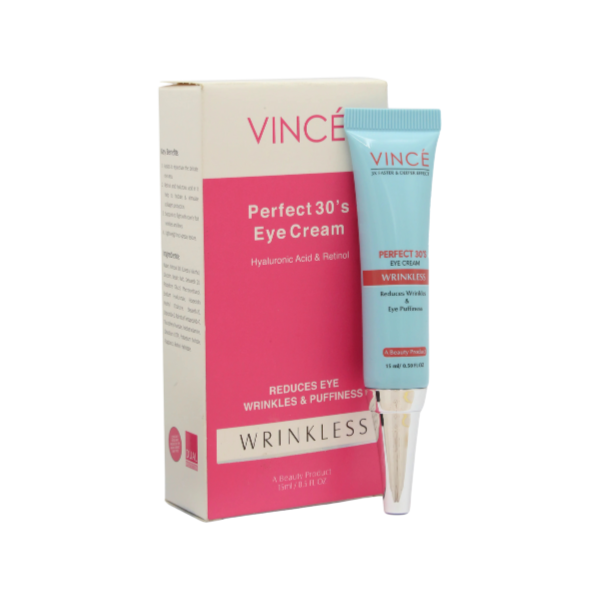 Vince Perfect 30's Eye Cream For Wrinkles & 15ml