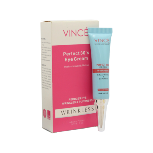 Vince Perfect 30's Eye Cream For Wrinkles & 15ml