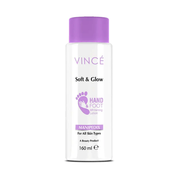 Vince Soft & Glow Hand & Foot Whitening Lotion 160ml