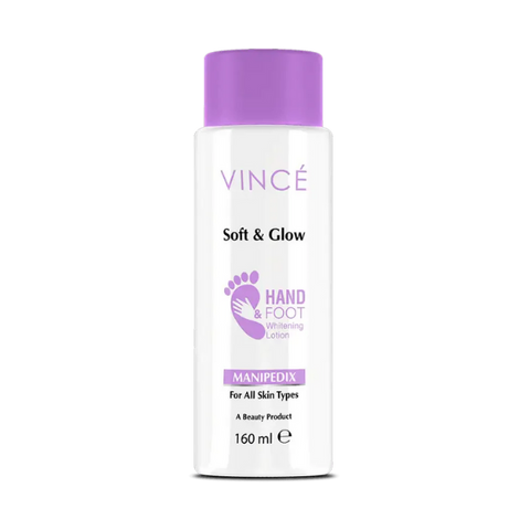 Vince Soft & Glow Hand & Foot Whitening Lotion 160ml