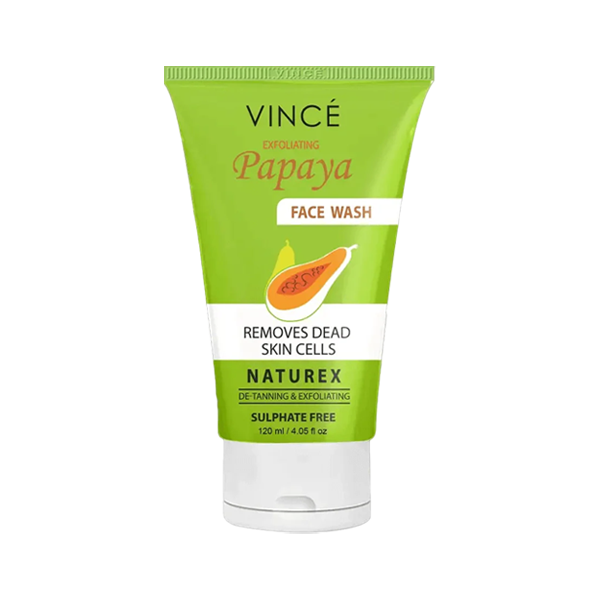 Vince Face Wash Exfoliating Papaya 120ml