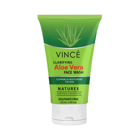 Vince Face Wash Clarifying Aloe Vera 120ml