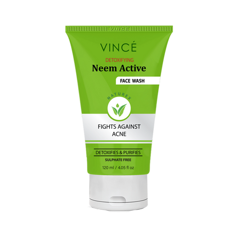 Vince Face Wash Detoxifying Neem Active 120ml