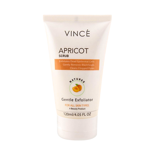 Vince Gentle Exfoliator Apricot Scrub 120ml