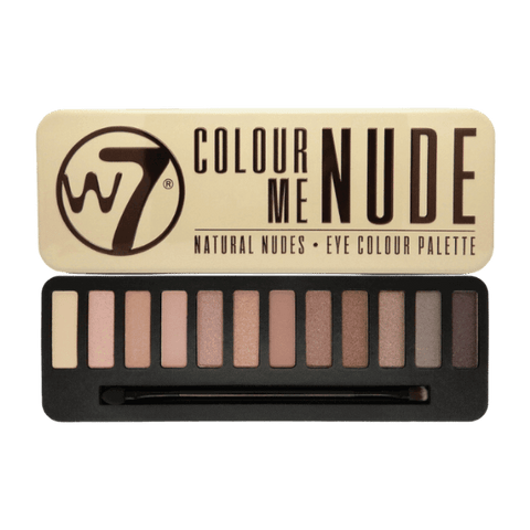 W7 Color Me Natural Nudes Eye Color Palette 15.6G