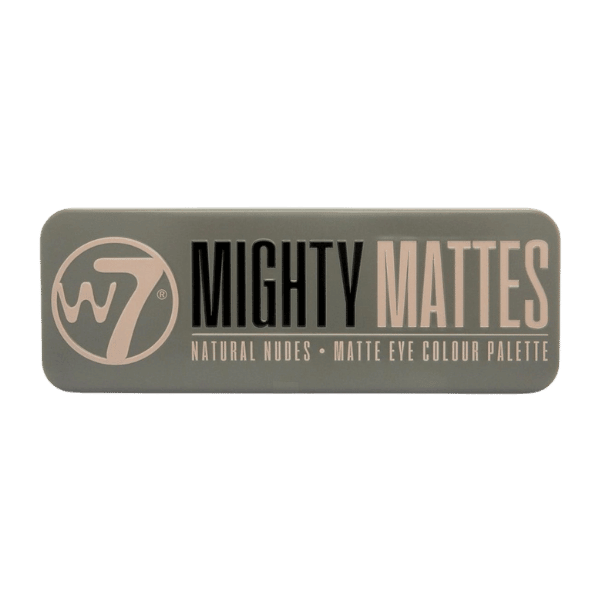 W7 Mighty Mattes Eye Color Palette 15.6G