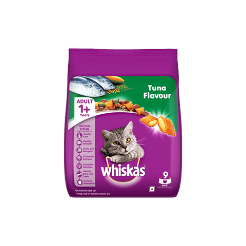 Whiskas Cat Food Tuna Flavour 1+ Year 480g Pouch