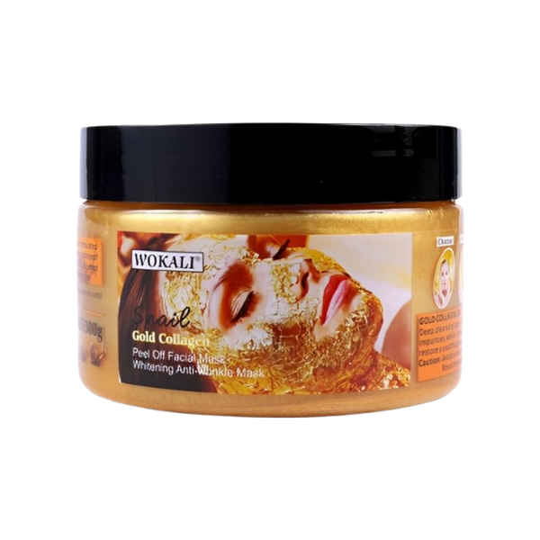 Wokali Snail Gold Collagen Peel Off Facial Mask